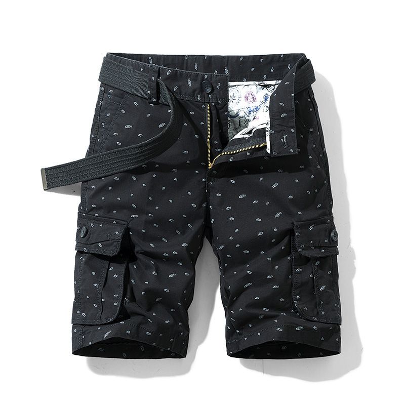High Quality Cargo Shorts For Men Pockets Cargo Shorts Men Streetwear Men Cargo Shorts Cotton  Shorts