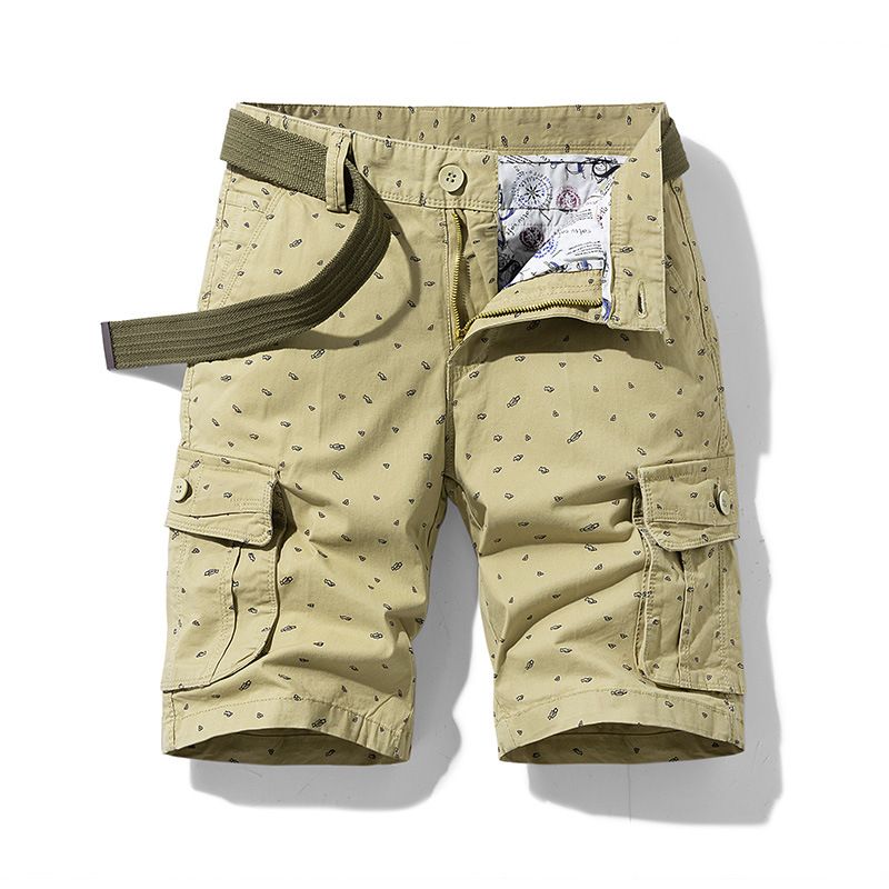 High Quality Cargo Shorts For Men Pockets Cargo Shorts Men Streetwear Men Cargo Shorts Cotton  Shorts