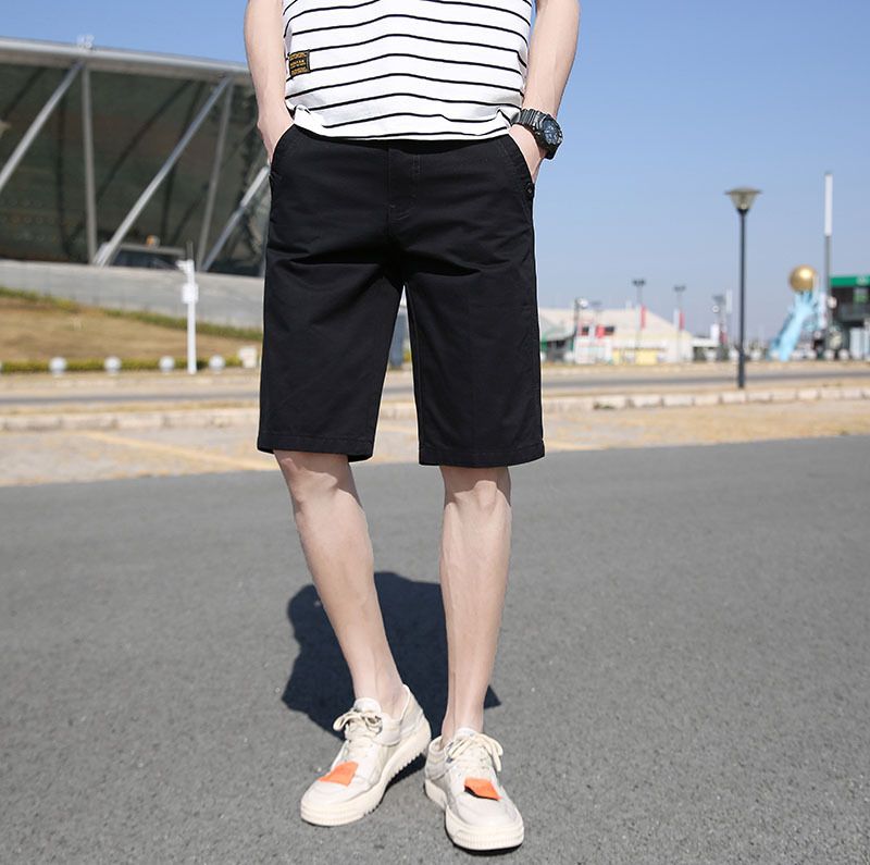 Hot Sale Vintage Chino Shorts Men High Quality Cotton Custom Cargo Shorts Slim Fit Casual Bermuda Shorts Men Shorts