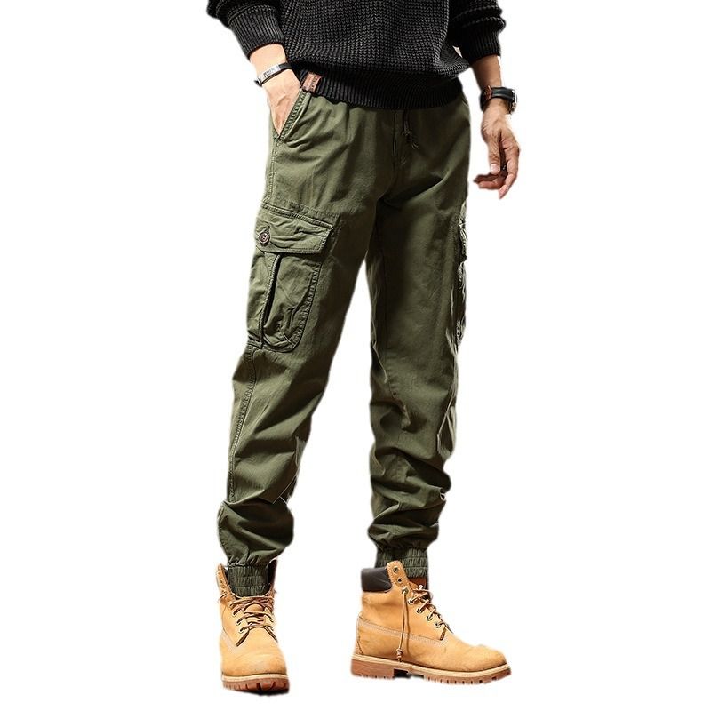 Hot Sale Men's Cotton Polyester Cargo Trousers Workwear Pants Latest Designs Men's Trending Cargo Pants Casual