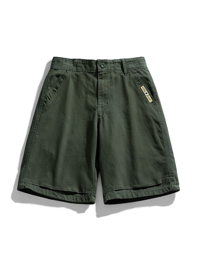 Wholesale Men's Summer Bermuda Shorts Mens Blank Above Knee Short Pants Man Casual Fashion 3 Length Trousers Clothes  Shorts