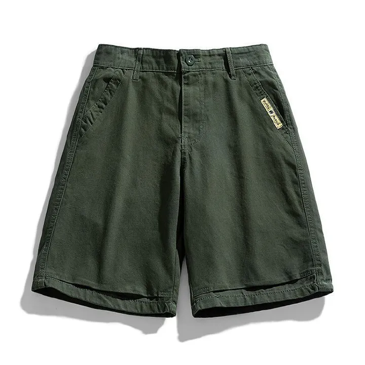 Wholesale Men's Summer Bermuda Shorts Mens Blank Above Knee Short Pants Man Casual Fashion 3 Length Trousers Clothes  Shorts