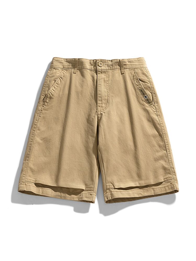 Wholesale Men's Summer Bermuda Shorts Mens Blank Above Knee Short Pants Man Casual Fashion 3 Length Trousers Clothes  Shorts