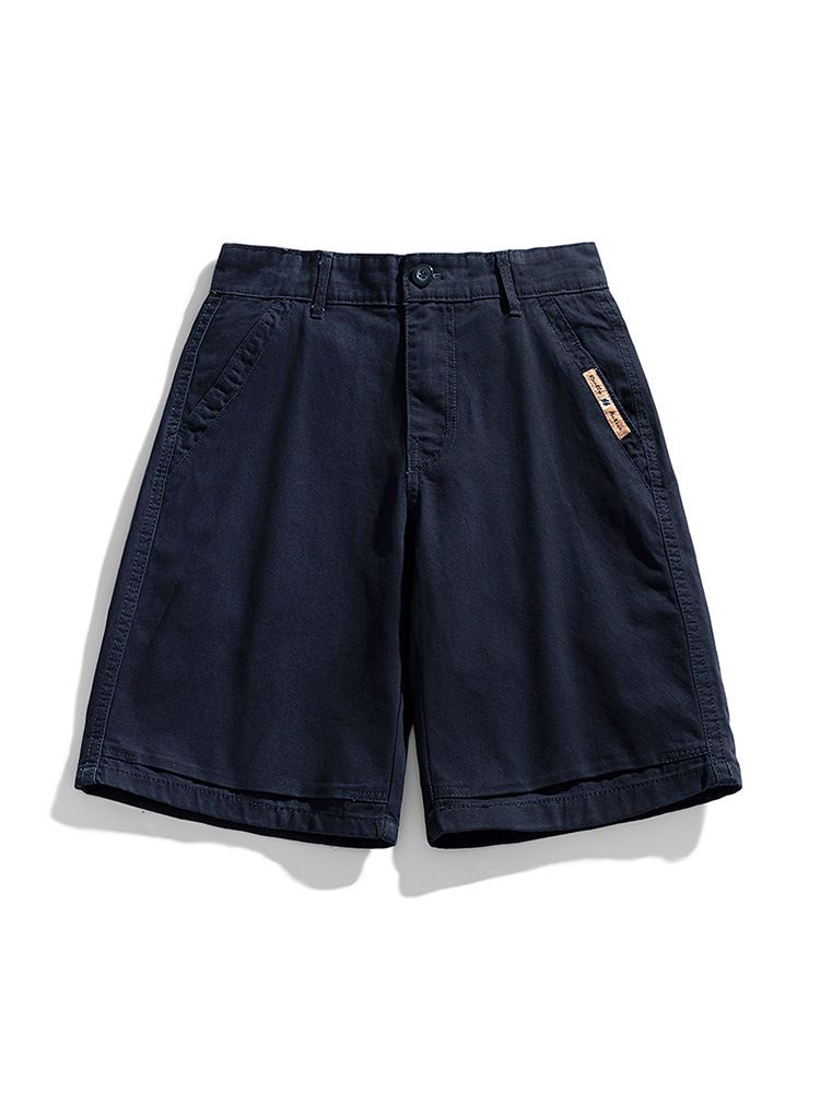 Wholesale Men's Summer Bermuda Shorts Mens Blank Above Knee Short Pants Man Casual Fashion 3 Length Trousers Clothes  Shorts