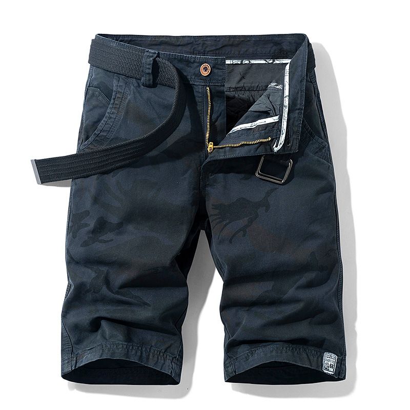 Camouflage Loose Cargo Shorts Men Summer Camo Short Pants Home Cargo Shorts Casual Tactical Shorts