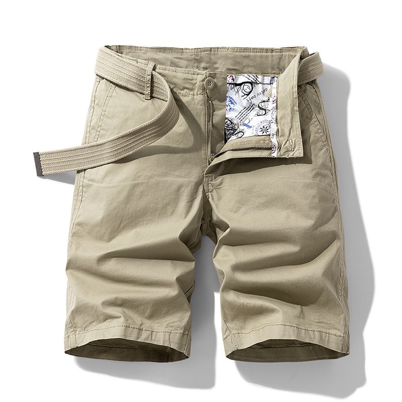 Spandex Men's Shorts Knee Length Designer Acid Washed Cargo Shorts Leisre Summer Chino Shorts For Men Shorts