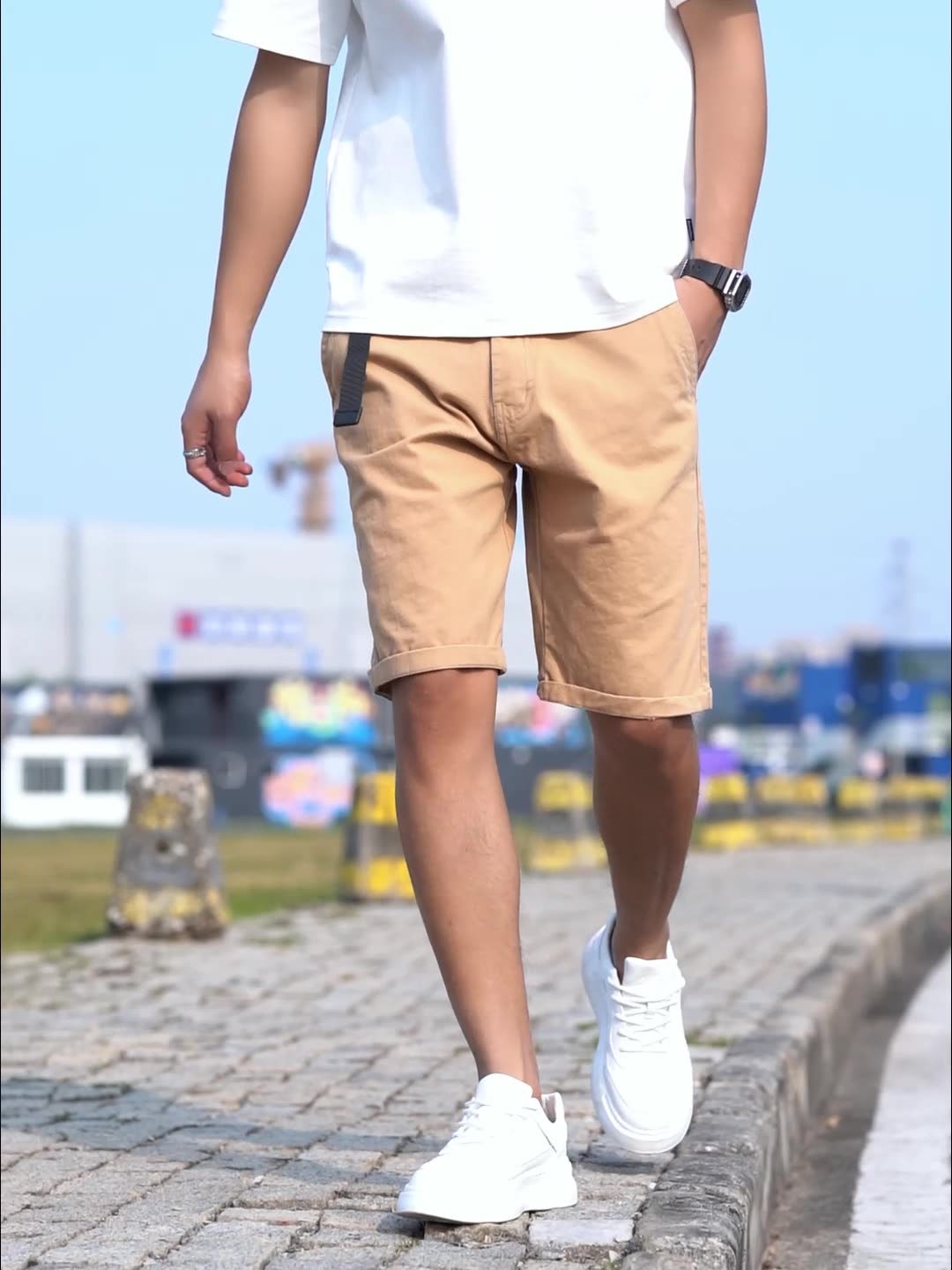 Wholesale Mens Cargo Pants With Side Pocket Slim Fit Work Running Cargo Pants  Shorts