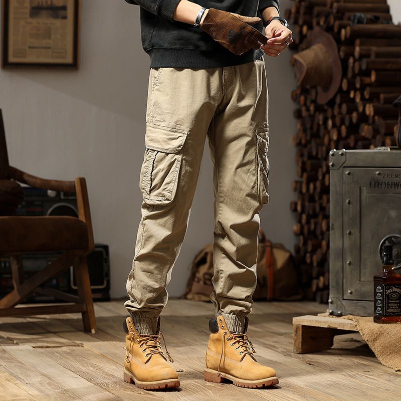 New Style Men's Cargo Pants & Trousers Custom Print Baggy Cargo Pants Men Casual