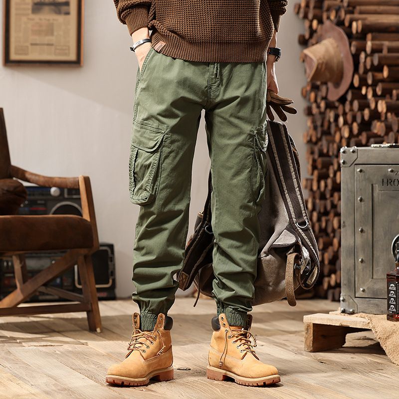 New Style Men's Cargo Pants & Trousers Custom Print Baggy Cargo Pants Men Casual