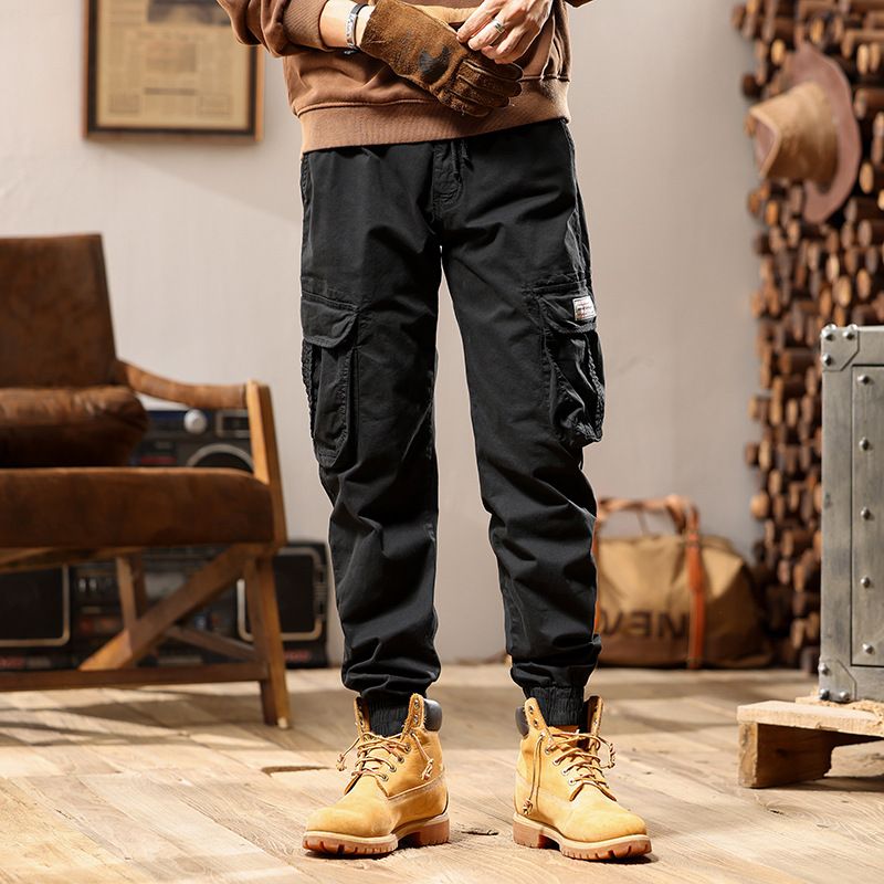 New Style Men's Cargo Pants & Trousers Custom Print Baggy Cargo Pants Men Casual