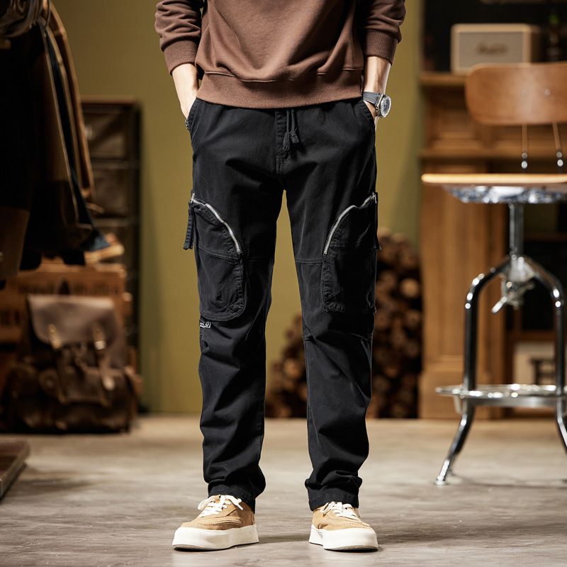 New Style Men's Cargo Pants & Trousers Custom Print Baggy Cargo Pants Men Casual