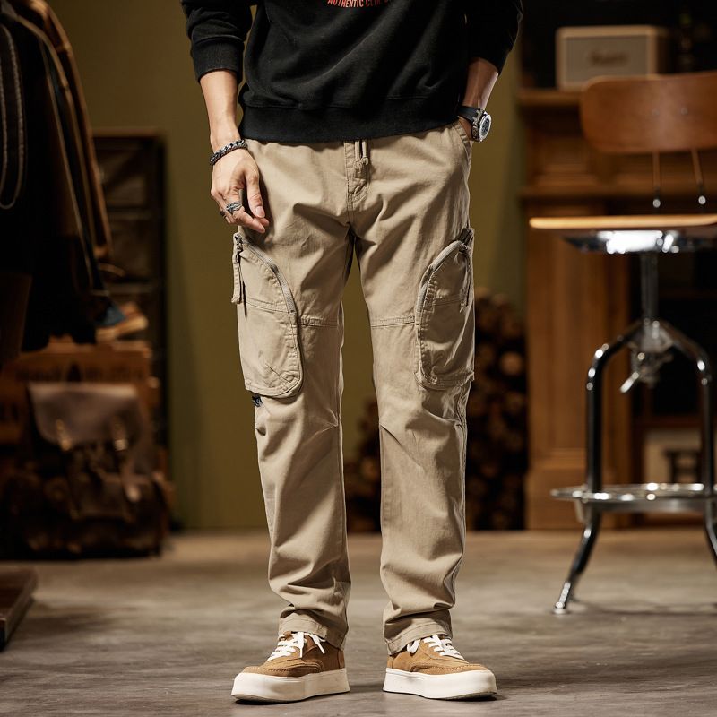 New Style Men's Cargo Pants & Trousers Custom Print Baggy Cargo Pants Men Casual