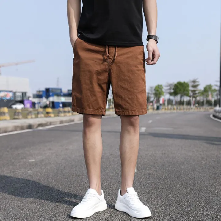 Wholesale Mens Cargo Pants With Side Pocket Slim Fit Work Running Cargo Pants  Shorts