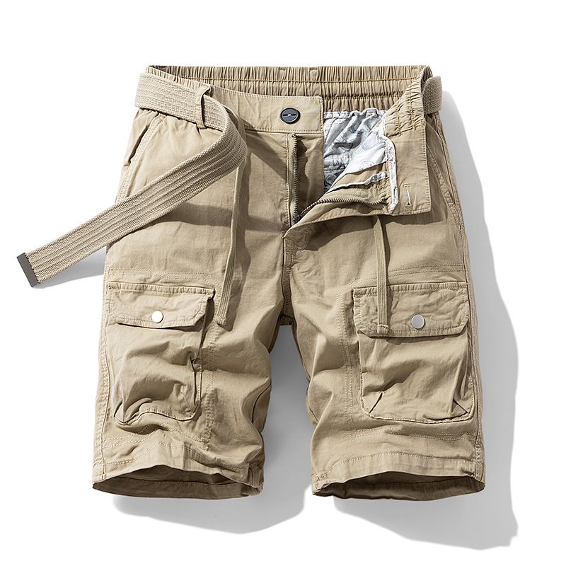 Summer Men's Baggy Multi Pocket Cargo Shorts Male Cotton Mens Tactical Shorts Short Pants Shorts