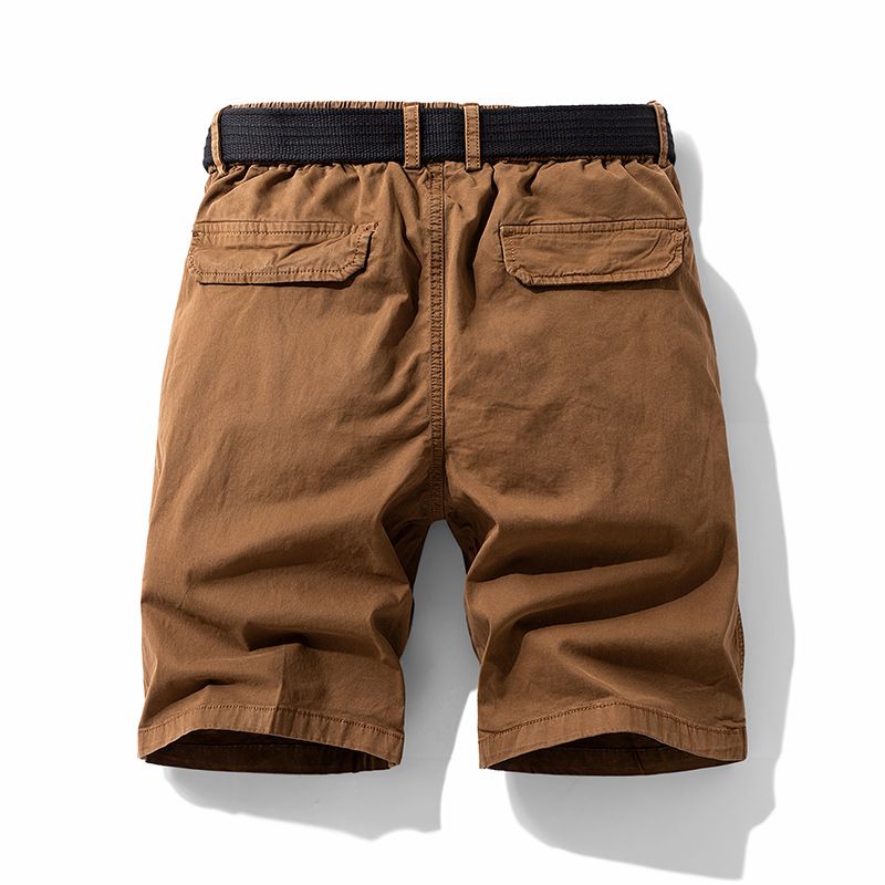 Summer Men's Baggy Multi Pocket Cargo Shorts Male Cotton Mens Tactical Shorts Short Pants Shorts