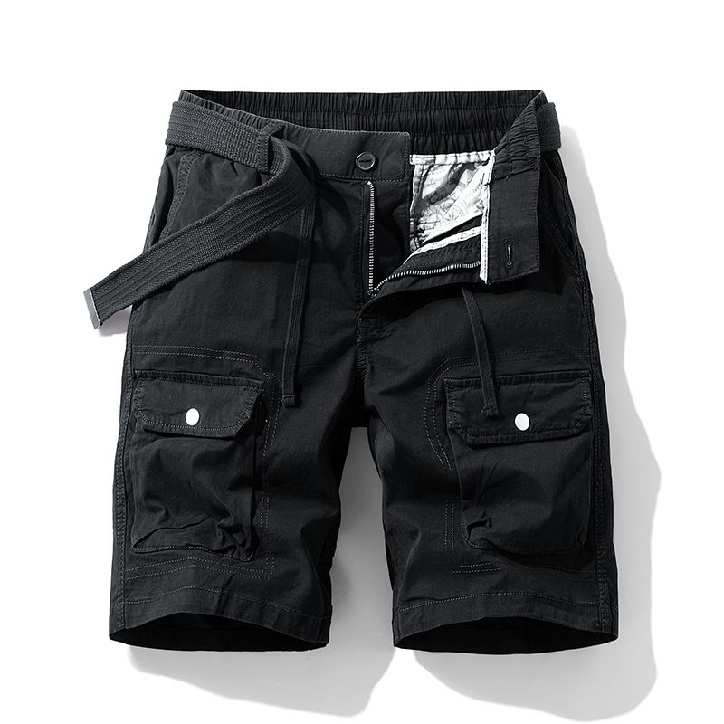 Summer Men's Baggy Multi Pocket Cargo Shorts Male Cotton Mens Tactical Shorts Short Pants Shorts