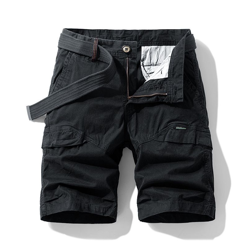 Wholesale summer men's cargo  shorts Men's short pants Straight leg multi-pocket casual pants for men Shorts