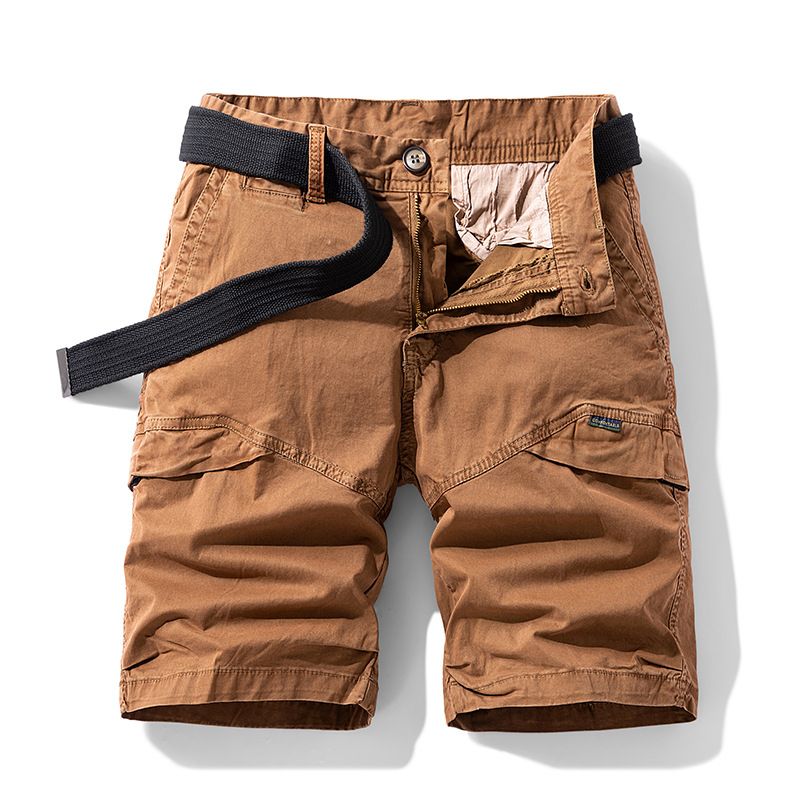 Wholesale summer men's cargo  shorts Men's short pants Straight leg multi-pocket casual pants for men Shorts