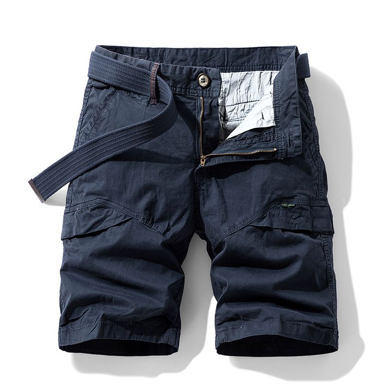 Wholesale summer men's cargo  shorts Men's short pants Straight leg multi-pocket casual pants for men Shorts