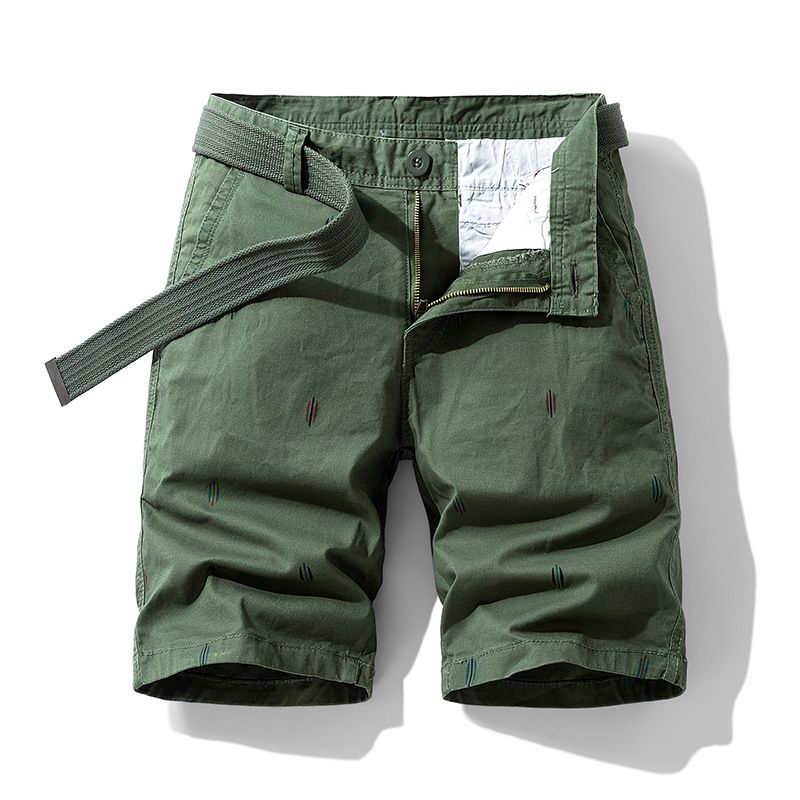 Men Summer New Casual Vintage Classic Pockets Cargo Shorts Men Outwear Fashion Trend Cotton Shorts