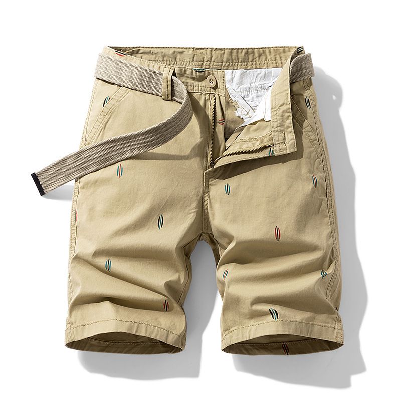 Men Summer New Casual Vintage Classic Pockets Cargo Shorts Men Outwear Fashion Trend Cotton Shorts
