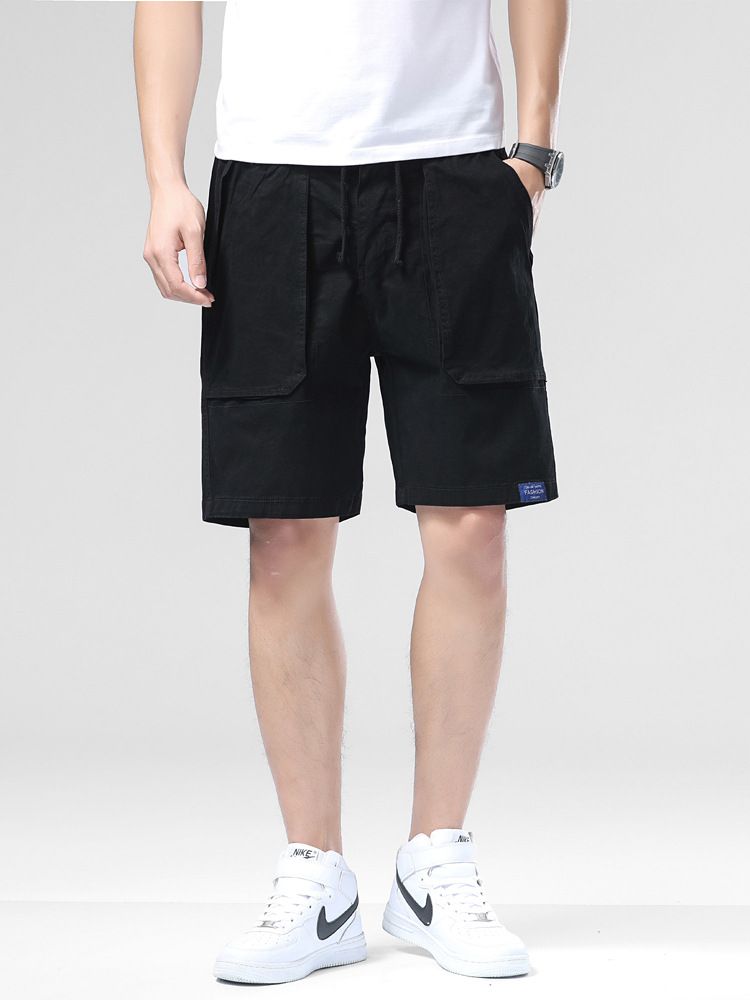 T shirt match simple Mens casual trousers easy to match with T shirts, Simple to Match with T shirts Shorts