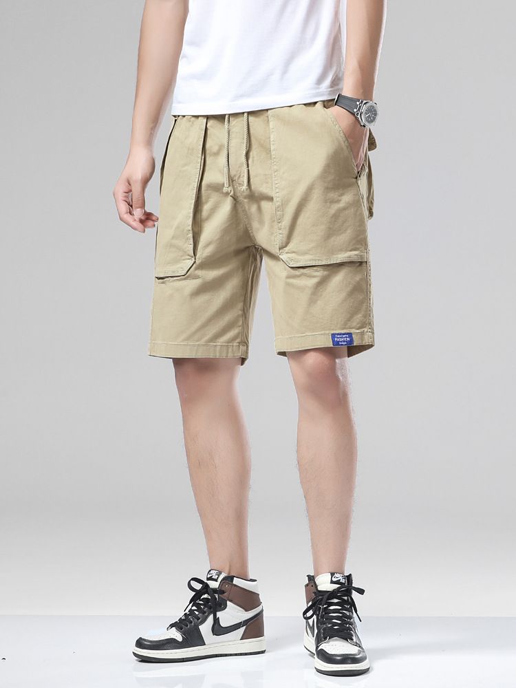 T shirt match simple Mens casual trousers easy to match with T shirts, Simple to Match with T shirts Shorts