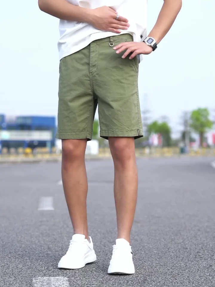 Wholesale Mens Cargo Pants With Side Pocket Slim Fit Work Running Cargo Pants Shorts