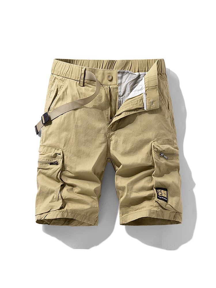 Custom Men's Jeans Cargo Shorts Big Side Pockets Boys Hip Hop Streetwear Polyester Woven Cargo Shorts jeans pant Casual