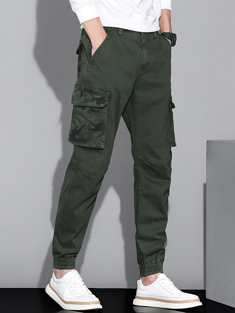 Durable Stretch Materials Mens Shorts Cargo Functional Zip Pocket Baggy Cargo Shorts Hiking Flap Pockets Cargo Pants Men Casual