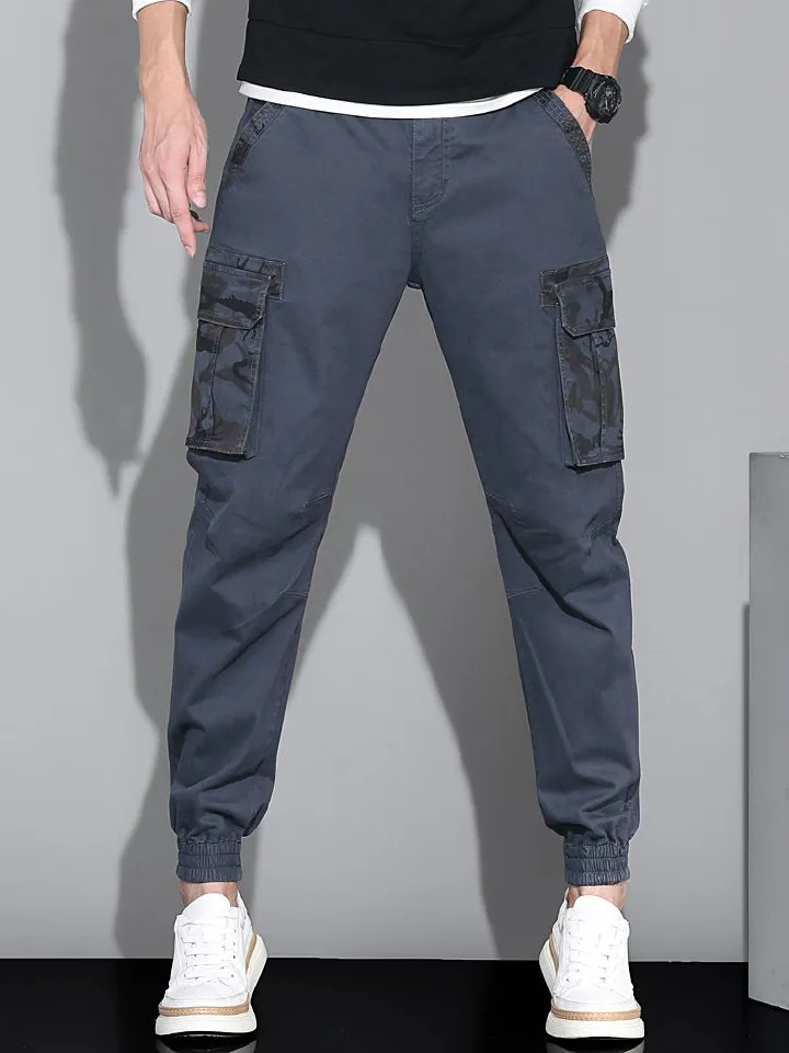 Durable Stretch Materials Mens Shorts Cargo Functional Zip Pocket Baggy Cargo Shorts Hiking Flap Pockets Cargo Pants Men Casual