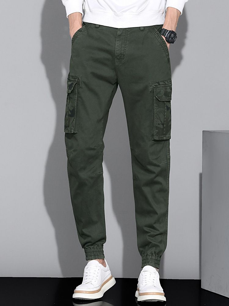 Durable Stretch Materials Mens Shorts Cargo Functional Zip Pocket Baggy Cargo Shorts Hiking Flap Pockets Cargo Pants Men Casual