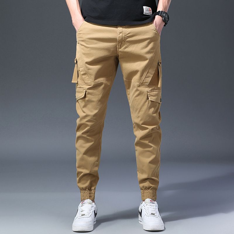 Outdoor Sports Tactical Trousers Multiple Pockets Casual Lightweight Work Hiking Sports Cargo Pants For Men Casual