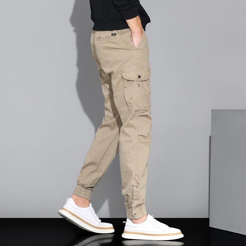 Loose Casual Pants Plus Size Outdoor Work Trousers Multiple Pockets Cargo Pants  Casual