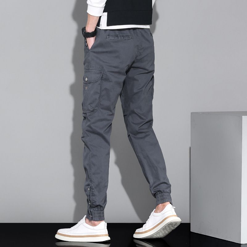 Loose Casual Pants Plus Size Outdoor Work Trousers Multiple Pockets Cargo Pants  Casual