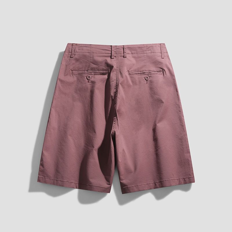 New Summer Shorts For Men Loose And Comfortable Solid Color Simple And Casual 5-point Pants Overalls Outerwear Sports Pants Shorts