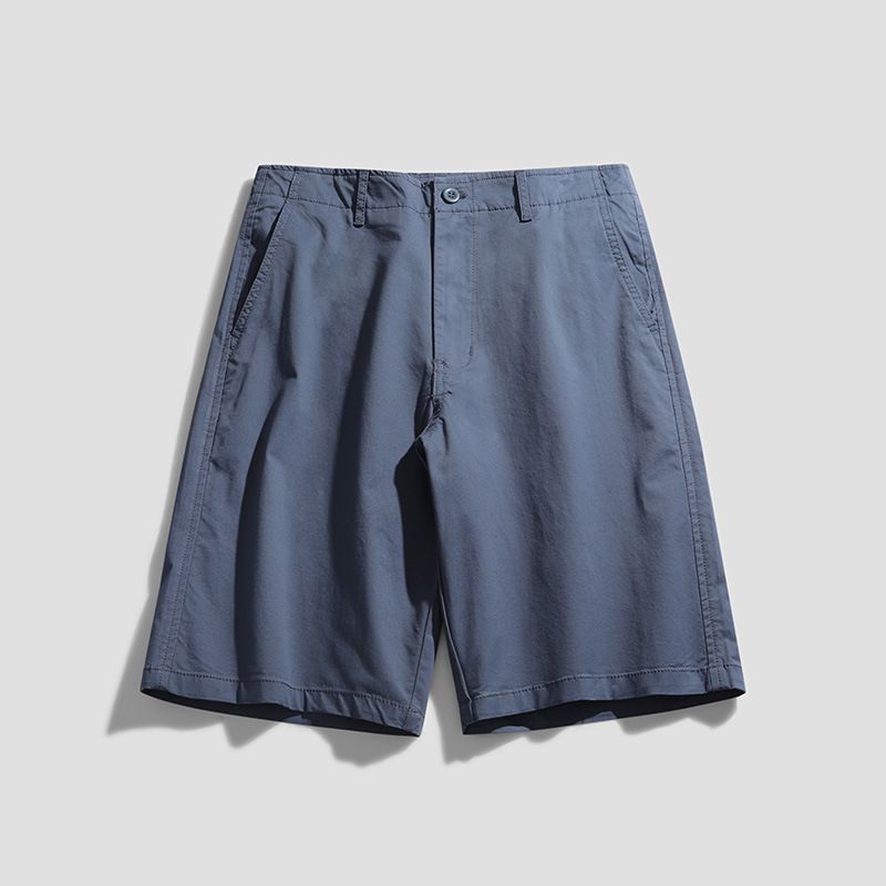New Summer Shorts For Men Loose And Comfortable Solid Color Simple And Casual 5-point Pants Overalls Outerwear Sports Pants Shorts
