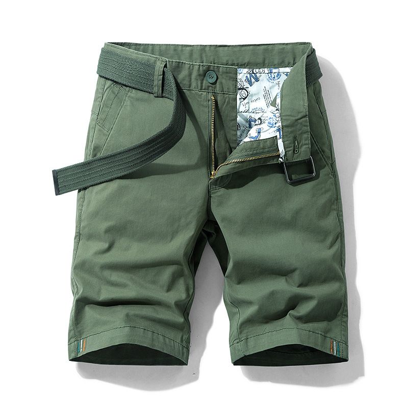Spandex Men's Shorts Knee Length Designer Acid Washed Cargo Shorts Leisre Summer Chino Shorts For Men  Shorts