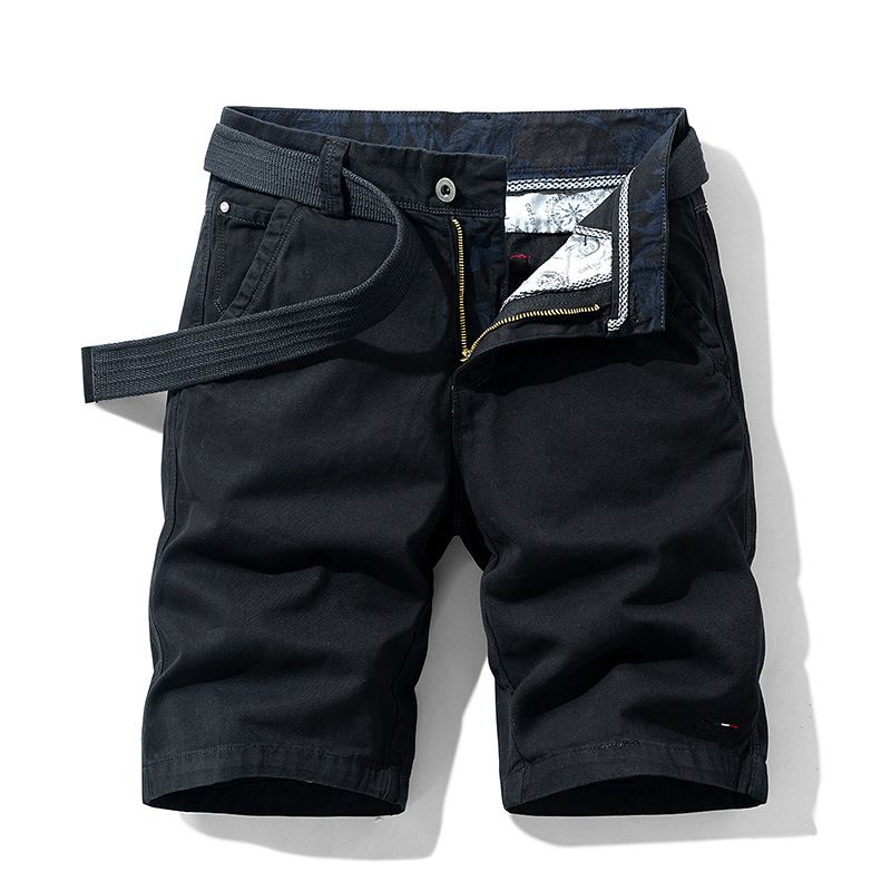Spandex Men's Shorts Knee Length Designer Acid Washed Cargo Shorts Leisre Summer Chino Shorts For Men Shorts