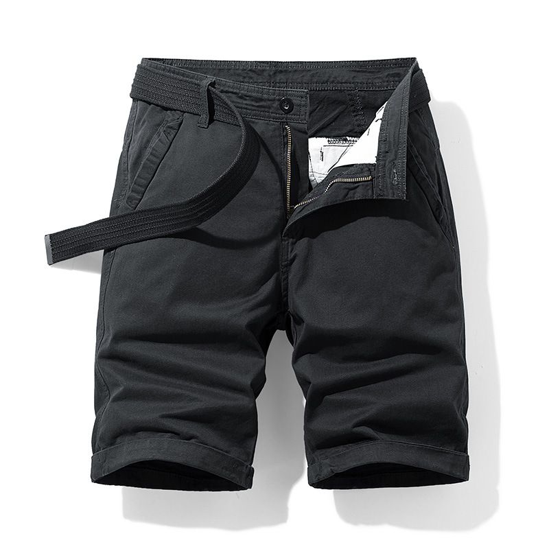 Spandex Men's Shorts Knee Length Designer Acid Washed Cargo Shorts Leisre Summer Chino Shorts For Men Shorts