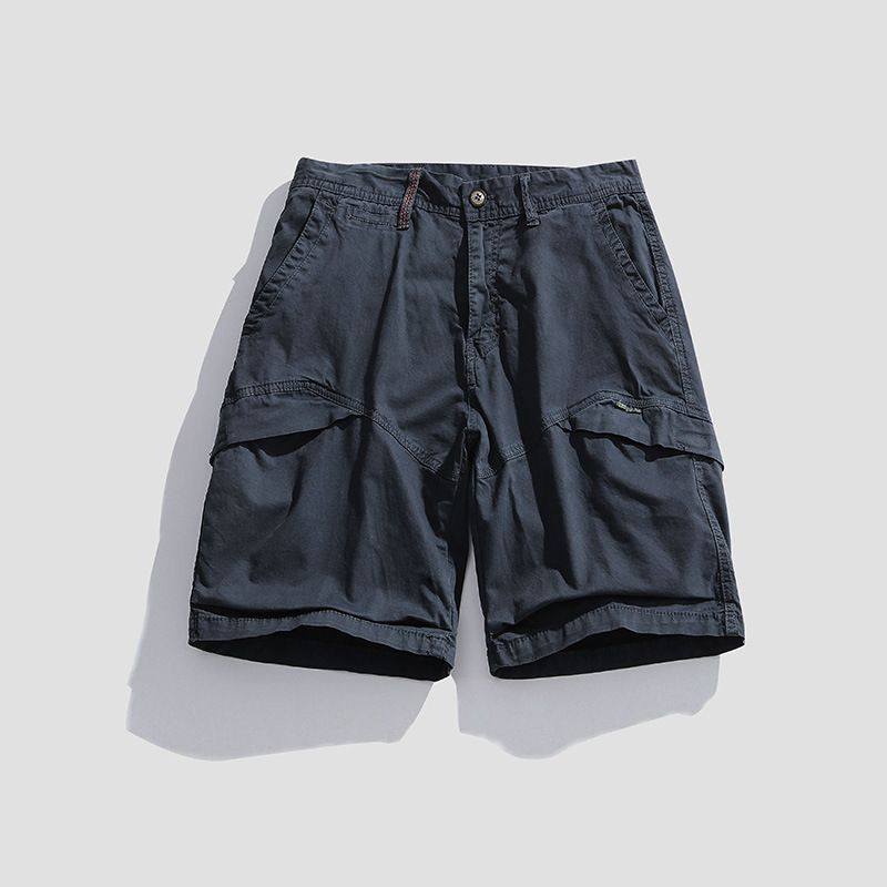 Wholesale summer men's cargo shorts Men's short pants Straight leg multi-pocket casual pants for men Shorts