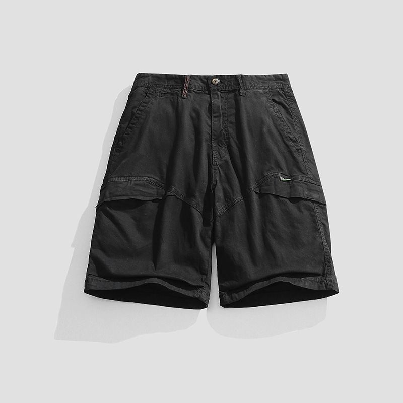 Wholesale summer men's cargo shorts Men's short pants Straight leg multi-pocket casual pants for men Shorts