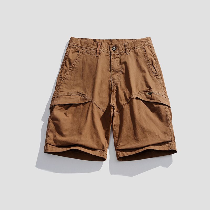 Wholesale summer men's cargo shorts Men's short pants Straight leg multi-pocket casual pants for men Shorts