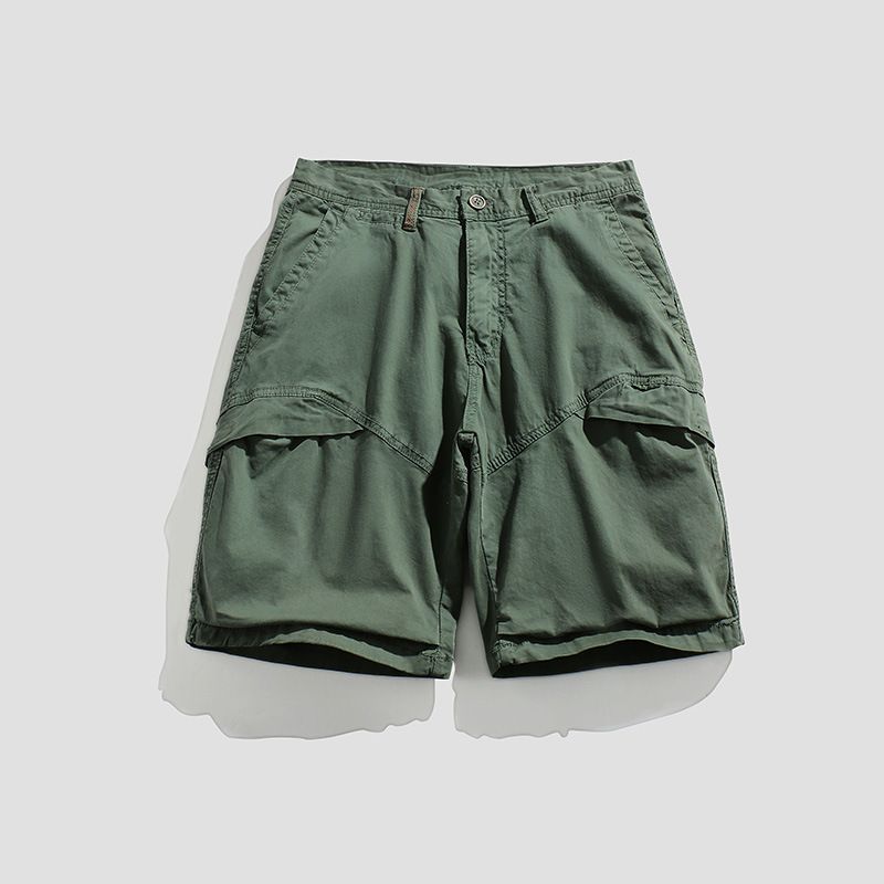 Wholesale summer men's cargo shorts Men's short pants Straight leg multi-pocket casual pants for men Shorts