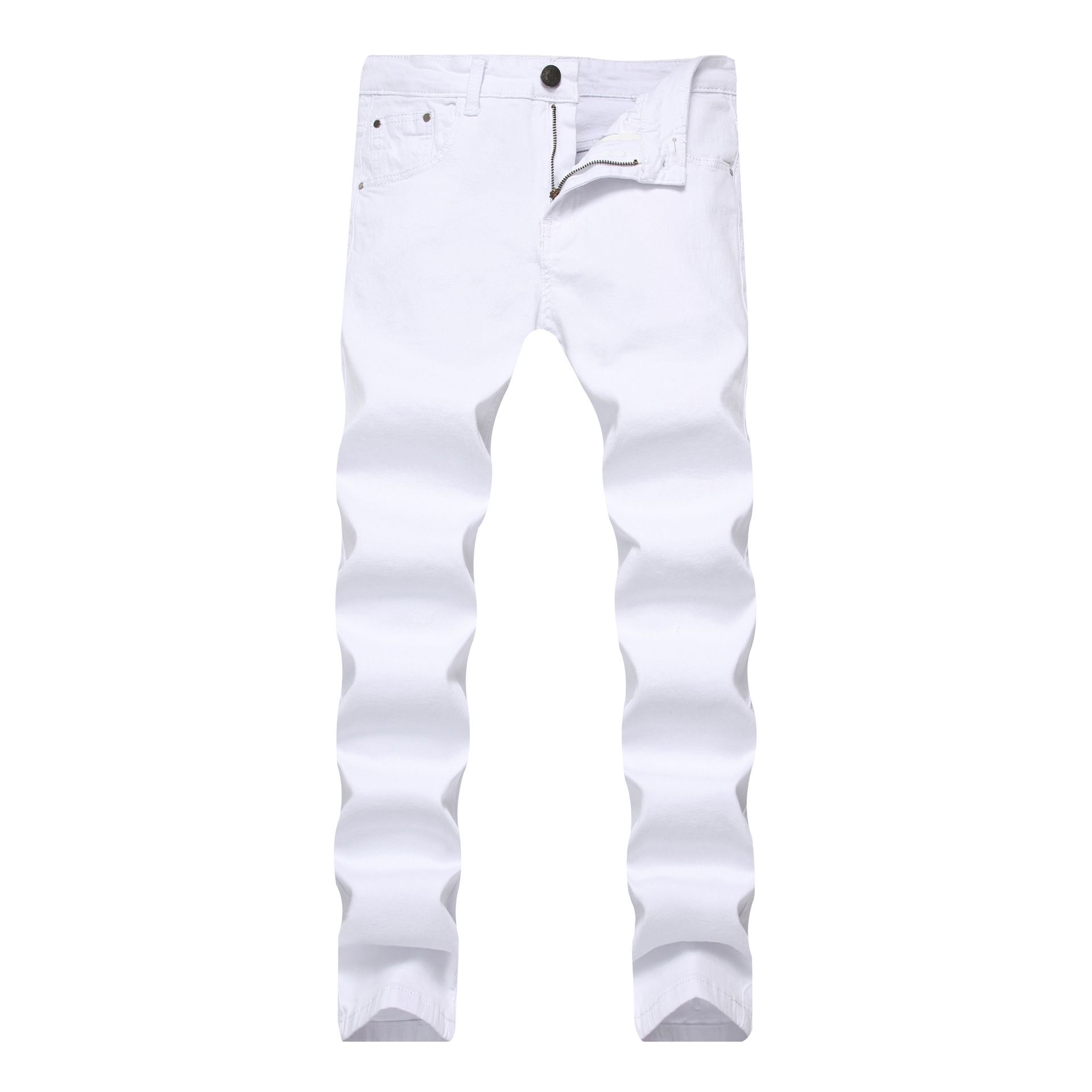 Skinny Ripped Fancy Unbranded Biker Jeans Denim Designer Wholesale Authentic Men Monkey White Bleach Light Western Jeans