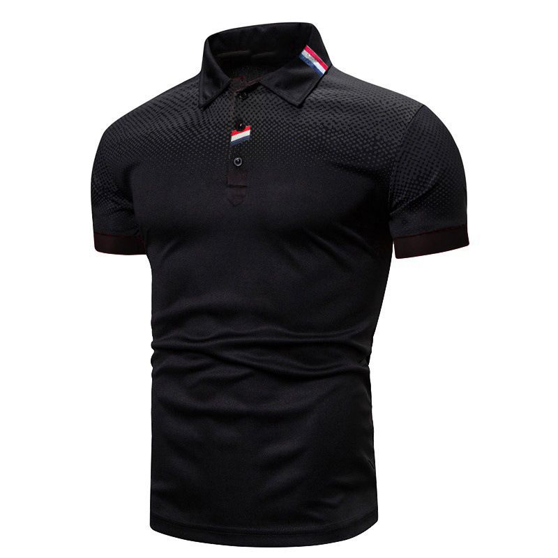 New Arrival Polyester Cotton Uniform Men's Golf Polo Shirt Custom Sublimation Printing Embroidery Logo Polo Shirt For Men  T-Shirts