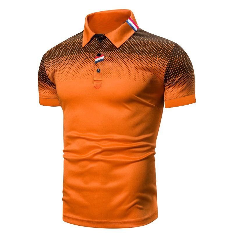 New Arrival Polyester Cotton Uniform Men's Golf Polo Shirt Custom Sublimation Printing Embroidery Logo Polo Shirt For Men  T-Shirts
