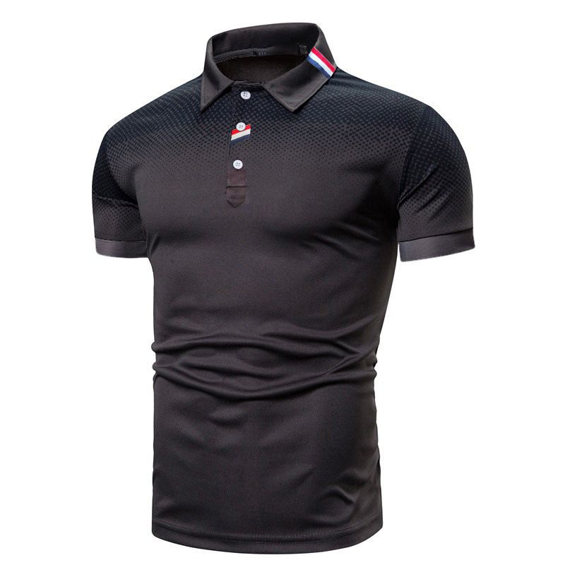 New Arrival Polyester Cotton Uniform Men's Golf Polo Shirt Custom Sublimation Printing Embroidery Logo Polo Shirt For Men  T-Shirts
