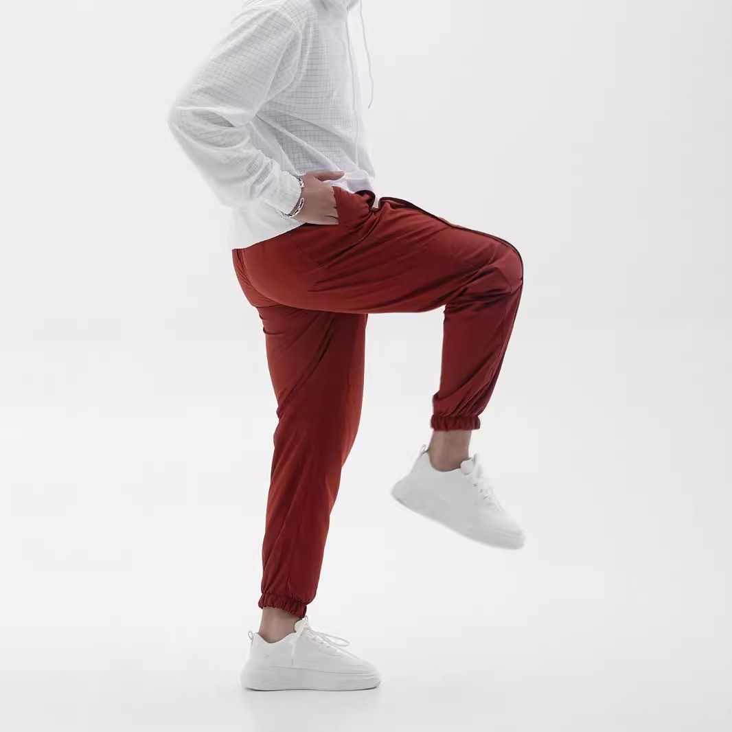 Custom straight casual oversized French Terry sweatpants sweat Track jogger pants for men Baggy wide leg sweatpants Men  Casual