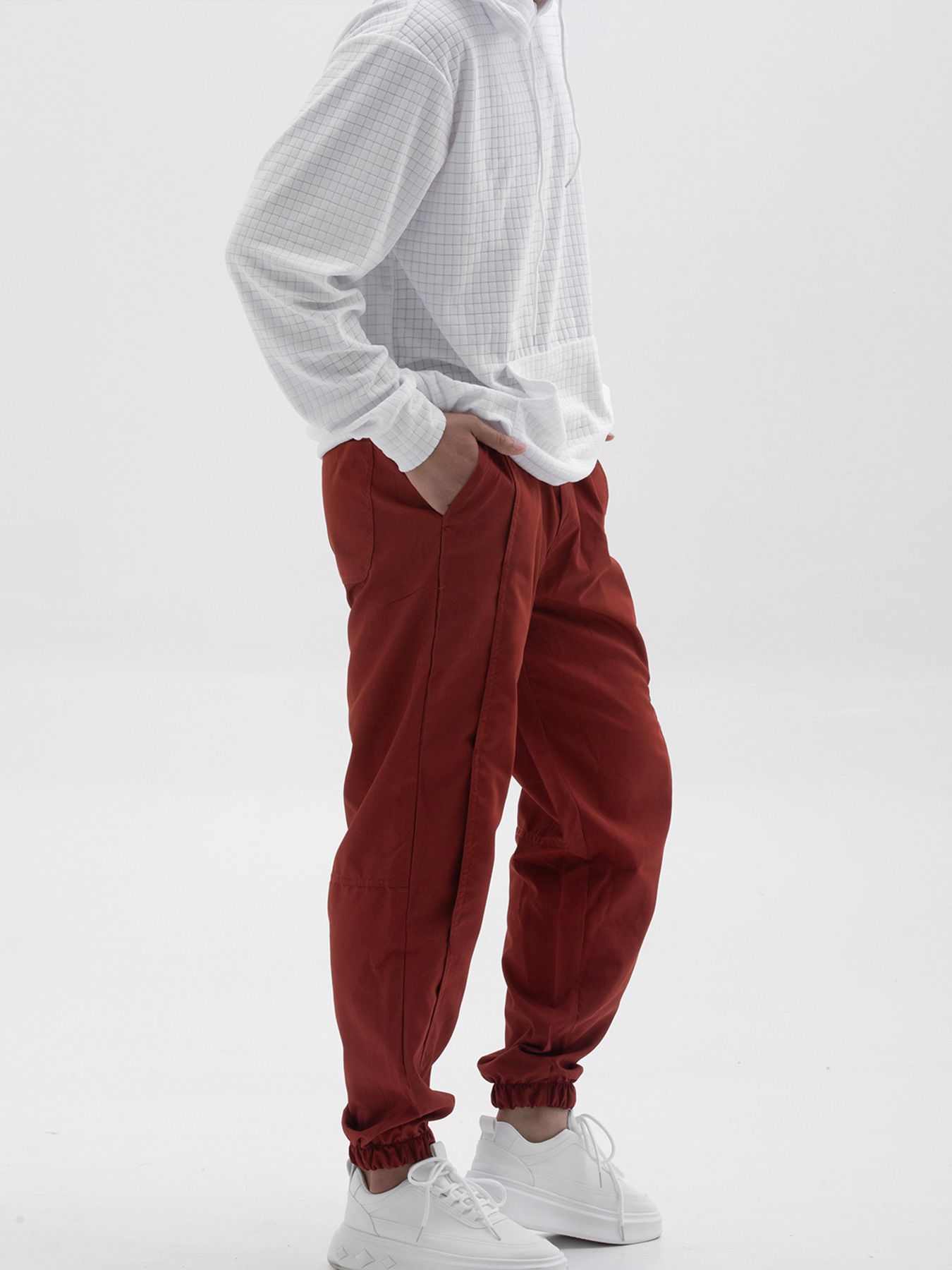 Custom straight casual oversized French Terry sweatpants sweat Track jogger pants for men Baggy wide leg sweatpants Men  Casual